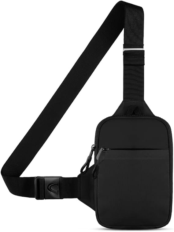 Multi-Functional Waterproof Crossbody Waist Bag – Unisex Lightweight Sling Chest Bag for Travel, Sports & Daily Carry
